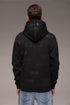 Wjeans hoodie for man קפוצ'ון דבליו ג'ינס בצבע שחור לגבר